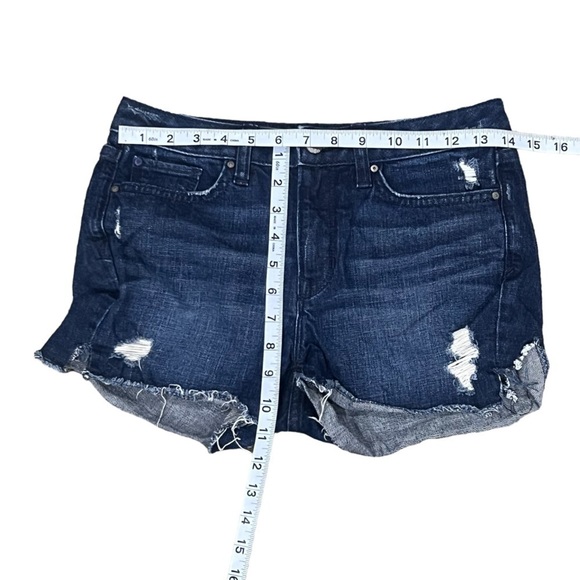 GAP 1969 Slim Cut-Off Distressed Jean Shorts Size 25 Women's - Picture 5 of 6